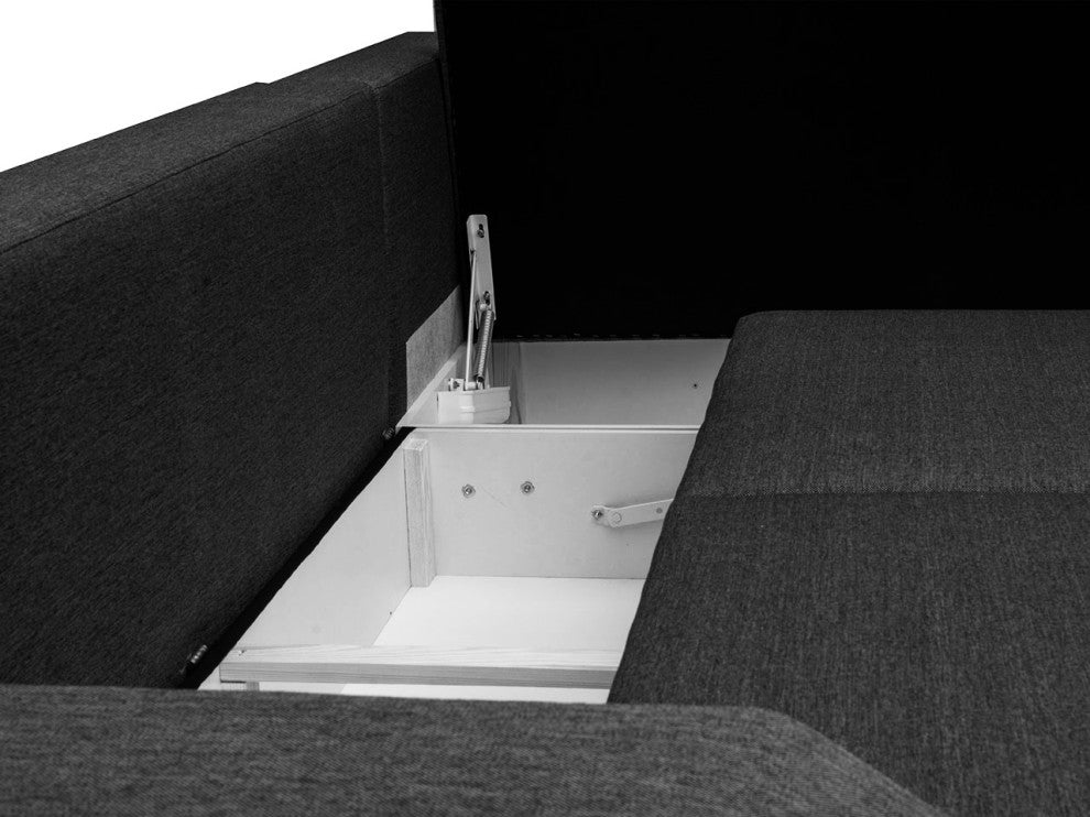 LUCAS Sectional Sleeper Sofa, Right