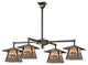 32W Stillwater Bear at Dawn 4 LT Chandelier