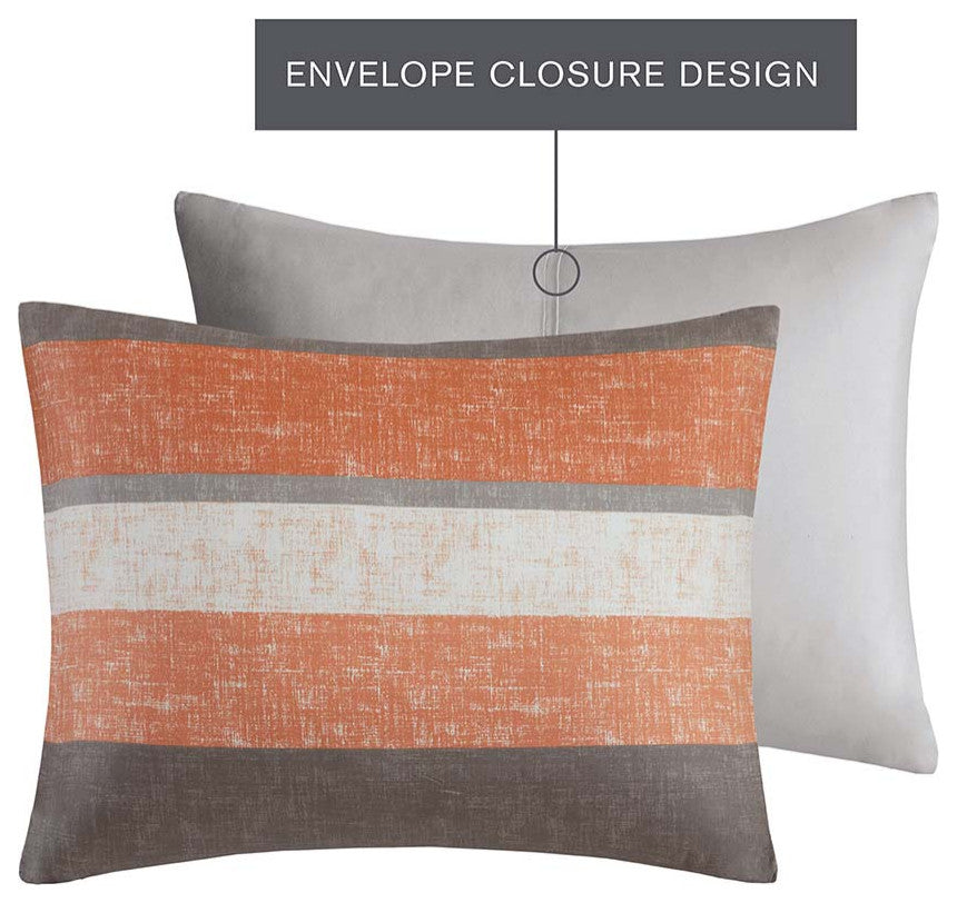 Madison Park Essentials Jaxon Stripe Comforter Set With Bed Sheets