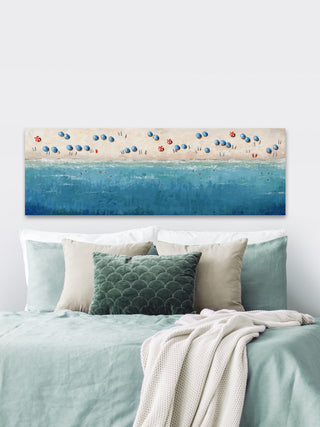 "Take a Dip" Painting Print on Wrapped Canvas, 60x20