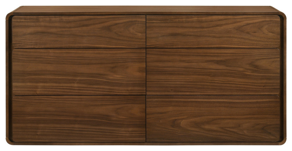 Modrest Dustin Modern Walnut Dresser