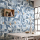 Nusa Botanic Sapphire Porcelain Floor and Wall Tile Sample
