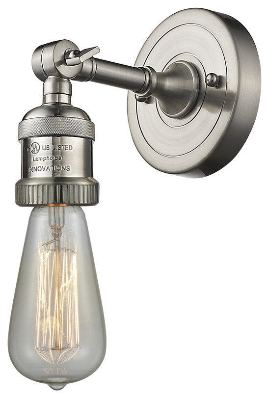 Innovations Lighting 203Nh-Sn-Led 1 Light Dimmable Led Sconce