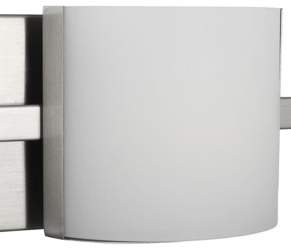 Arch LED Collection Brushed Nickel 3-Light LED Bath