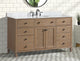 Ari Kitchen and Bath Annie 60" Single Bath Vanity Weathered Fir