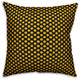 Yellow Pollka Dots Throw Pillow, 18"x18"