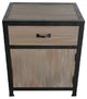 HomeRoots 1" x 17" x 20" Brown, Wood End Table