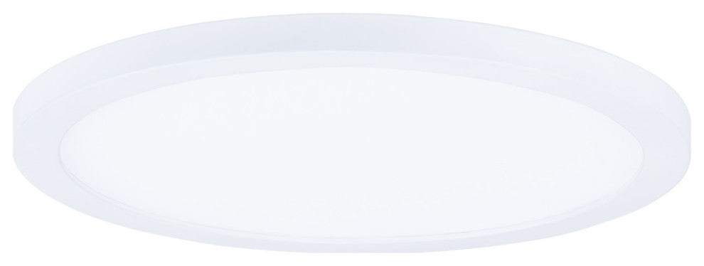 Maxim 58712 Wafer 7"W Disc LED Panel - 3000K - 1350 Lumens - White / White
