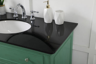 Home Living 42" Single Bathroom Vanity, Vintage Mint