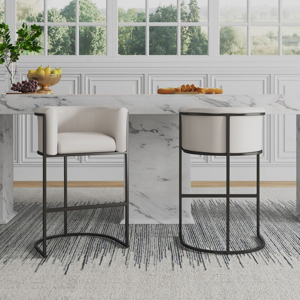 Manhattan Comfort Cosmopolitan Bar Stool, Set of 2
