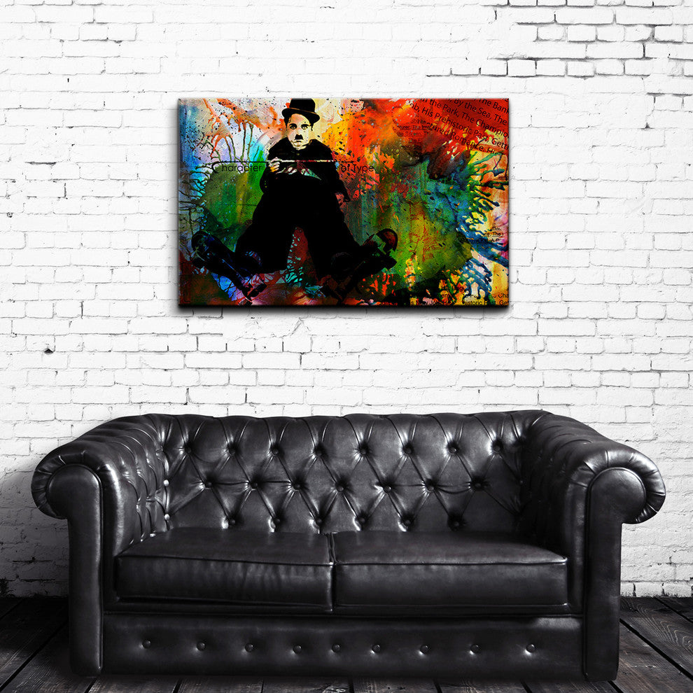 Chaplin  Acrylic Wall Art