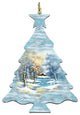 Scenic Winter Tree Ornament, Set of 3
