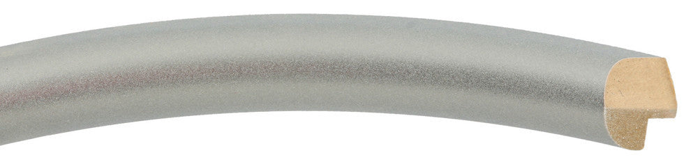 Pasadena Framed Round Mirror, Silver Spray, 19"x19"