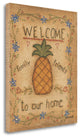"Pineapple" By Kim Lewis, Giclee Print on Gallery Wrap Canvas, Ready to Hang