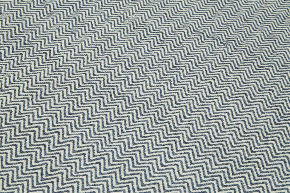 Rug N Carpet - Handmade Modern Design 8' 1'' x 10' 0'' Wool Unique Kilim Rug