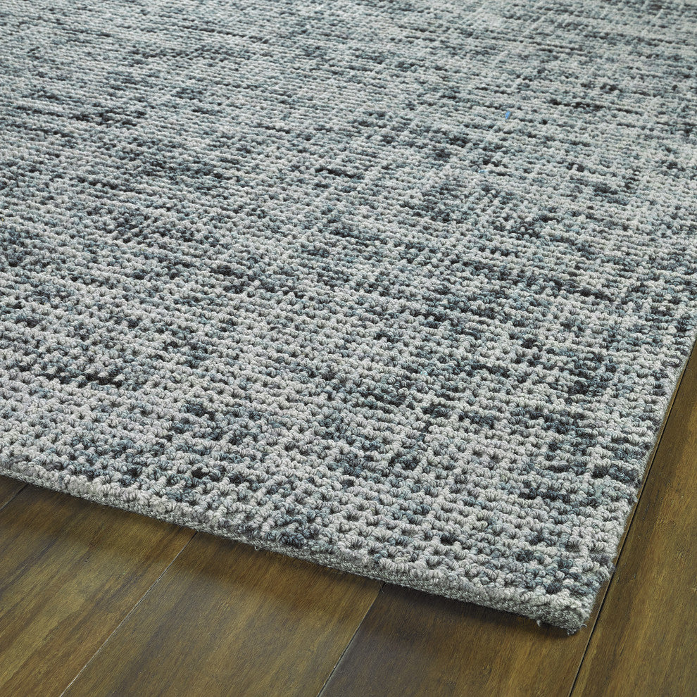Kaleen Lucero Rug, Graphite 4''x6''