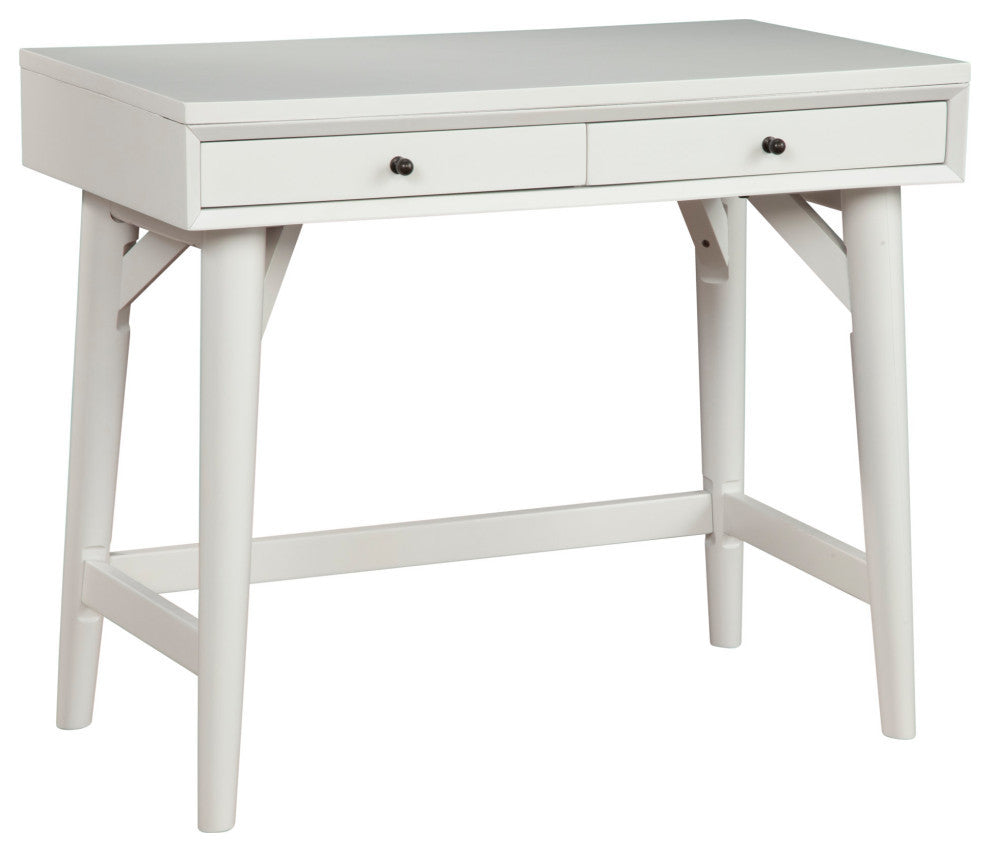 Flynn Mini Desk, White