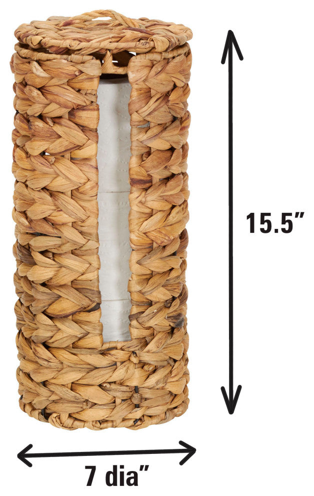 Wicker Toilet Paper Roll Holder