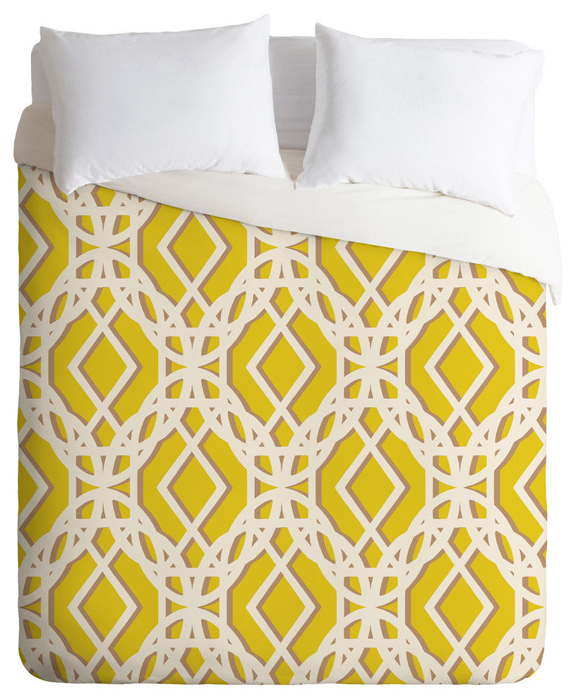 Deny Designs Aimee St Hill Diamonds Duvet Cover - Lightweight