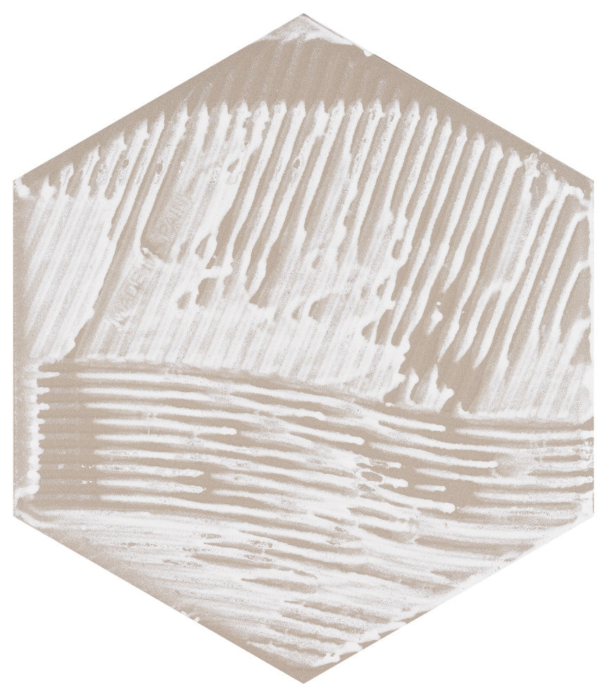 Stella Hex Porcelain Floor and Wall Tile Sample
