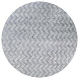 Ahgly Company Indoor Round Mid-Century Modern Area Rugs, 5' Round