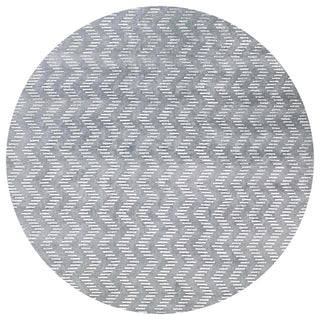 Ahgly Company Indoor Round Mid-Century Modern Area Rugs, 5' Round