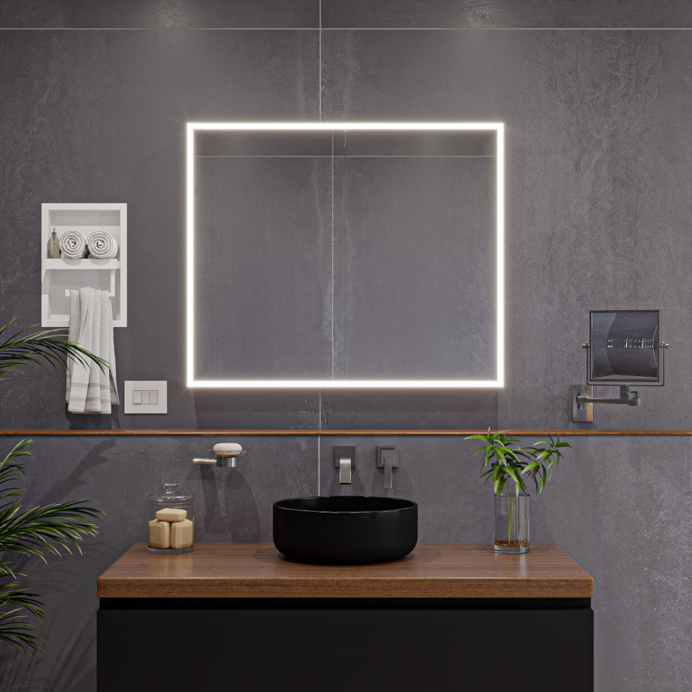 Alfi Brand Abc907-Bm Black Matte 15" Round Above Mount Ceramic Sink