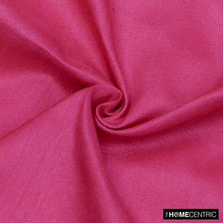 Fuchsia Pink Art Silk Fabric By The Yard, 6 Yards For Curtain, Dress Wholesale