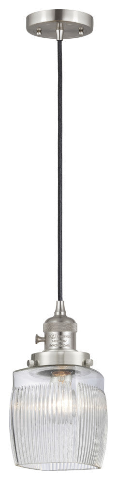 Innovations 201CSW-SN-G302 1 Light Pendant, Switch, Brushed Satin Nickel