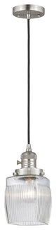 Innovations 201CSW-SN-G302 1 Light Pendant, Switch, Brushed Satin Nickel