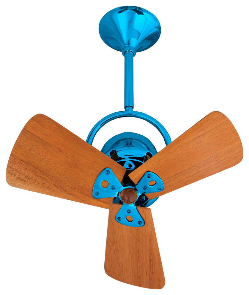 Bianca Direcional 16" Directional Ceiling Fan, Light Blue