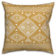 Mustard Tribal 20x20 Throw Pillow