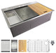 Transolid KWSST332210 Kitchen Workstation, Mr2 Faucet Holes
