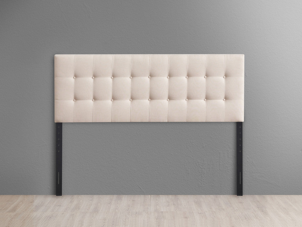 Kirkwood 77.95" W Beige King Headboard