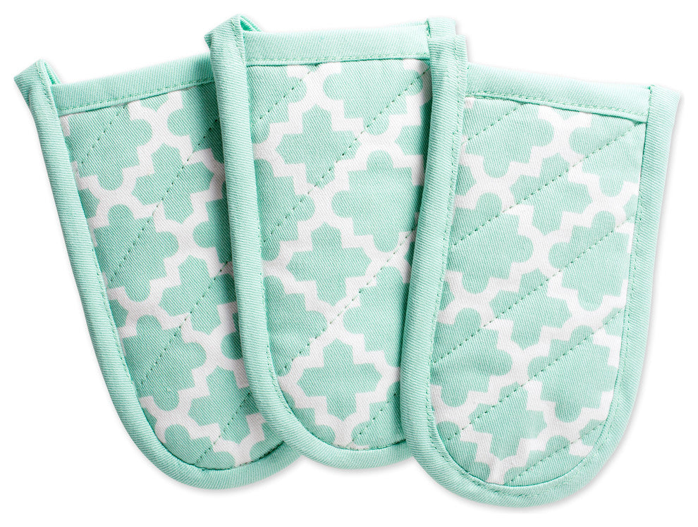 DII Aqua Lattice Panhandle, Set of 3