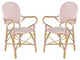 Safavieh Hooper Indoor-Outdoor Stackable Armchairs, Set of 2, Red