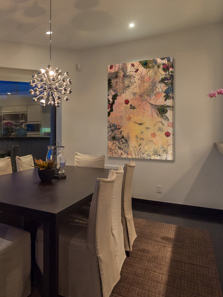 "Lichtman" Painting Print on Canvas by Tracy Silva Barbosa