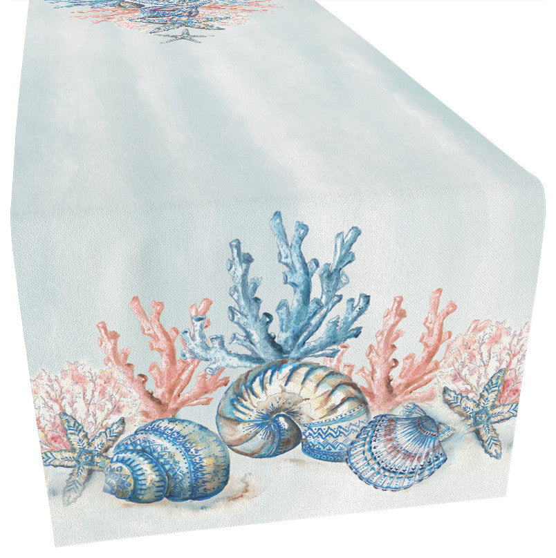 Laural Home Venice Beach 13" X 90" Table Runner