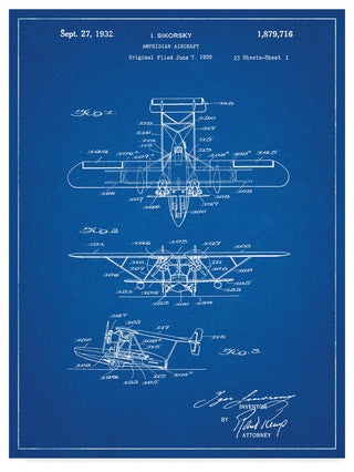 "Plane 1" by Cole Borders, Canvas Art, 47"x35"