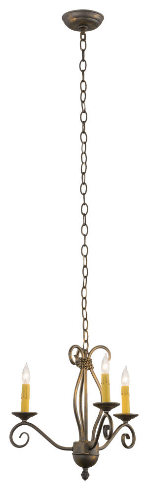 18 Wide Sienna 3 Light Chandelier