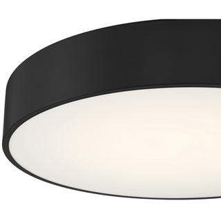Access Lighting 49961LEDD/ACR Como 18"W LED Flush Mount Drum - Black