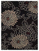 HAND TUFTED WOOL ECO-FRIENDLY AREA RUGS - Rectangle,Black,Oriental