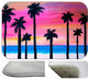 Shadow Palms Plush Bath Mat, 20"x15"