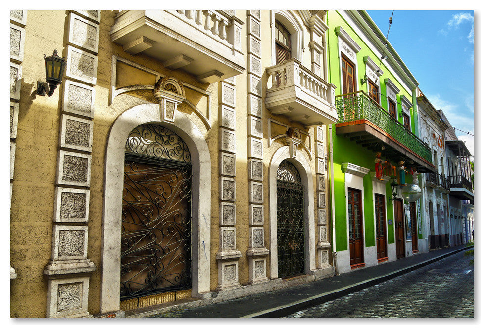 CATeyes 'Old San Juan 8' Canvas Art, 19"x12"