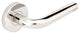Cologne Lever, Tubular Privacy, Polished Stainless Steel, 2-3/8" Backset