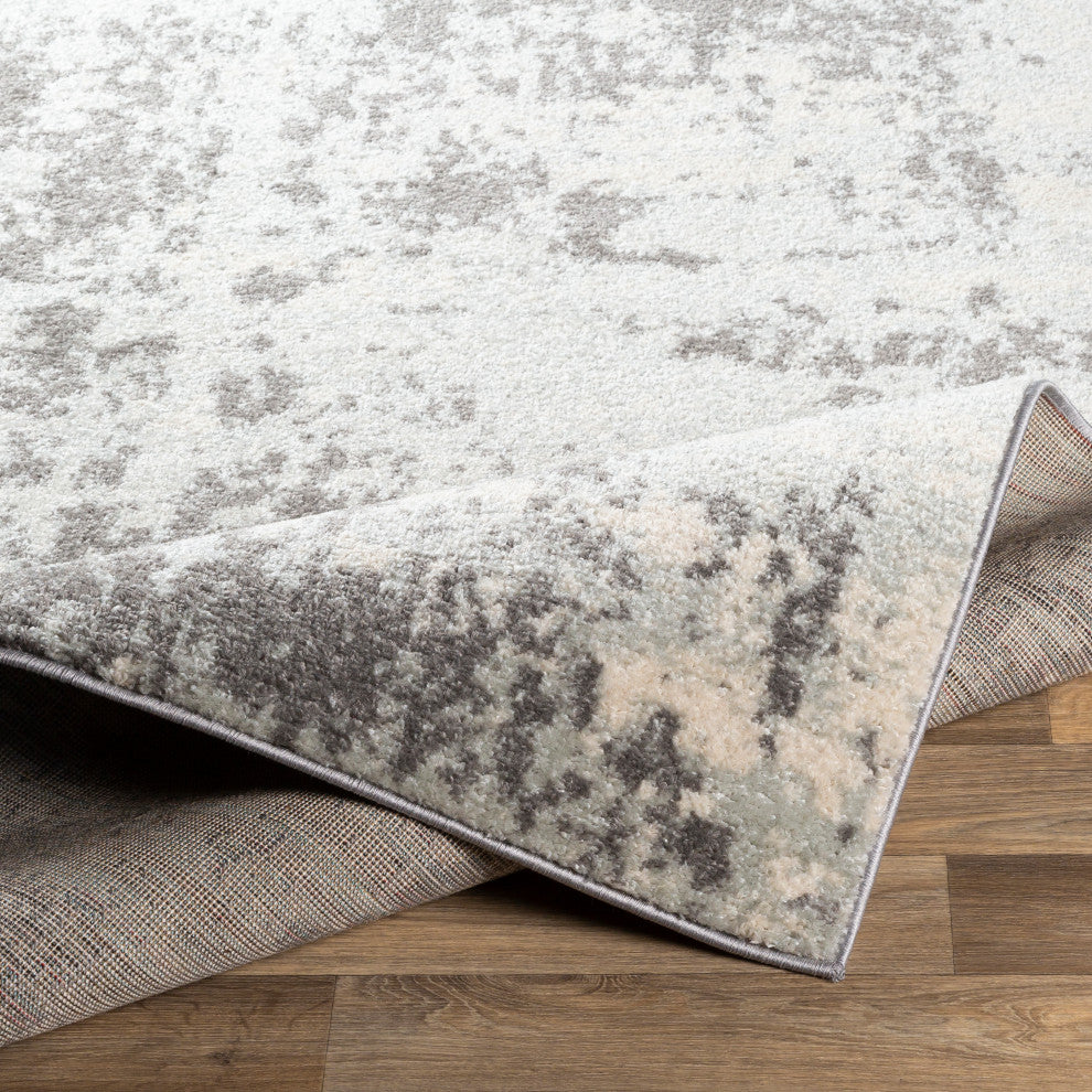 Sunderland SUN-2318 Modern Light Gray 7'10"x10'3" Area Rug