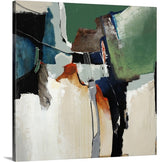 Late Hour Wrapped Canvas Art Print, 16"x16"x1.5"