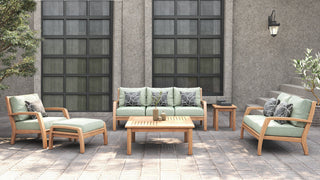 Somerset Deep Seating Club Chair, Natural