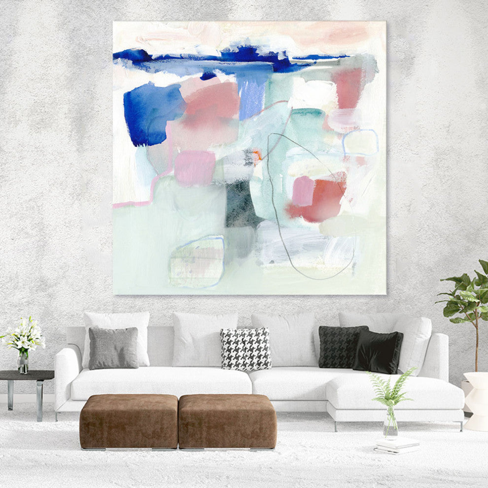 "Procida II" Fine Art Giant Canvas Print, 72"x72"