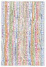 Safavieh Summer SMR496 Indoor-Outdoor Rug, Ivory/Green, 5'3"x7'6"